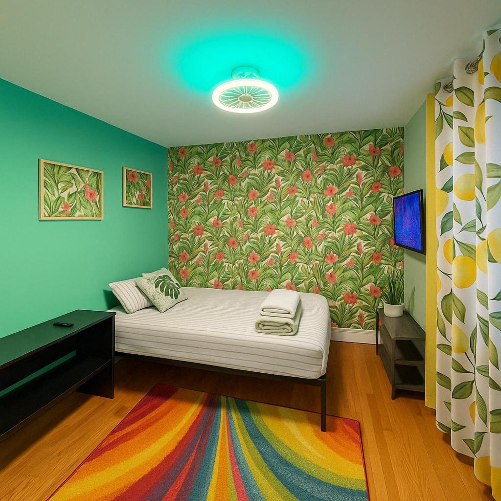 Tropical Comfort Room In Harlem Cozy Stay With Snacks & Style New York Extérieur photo