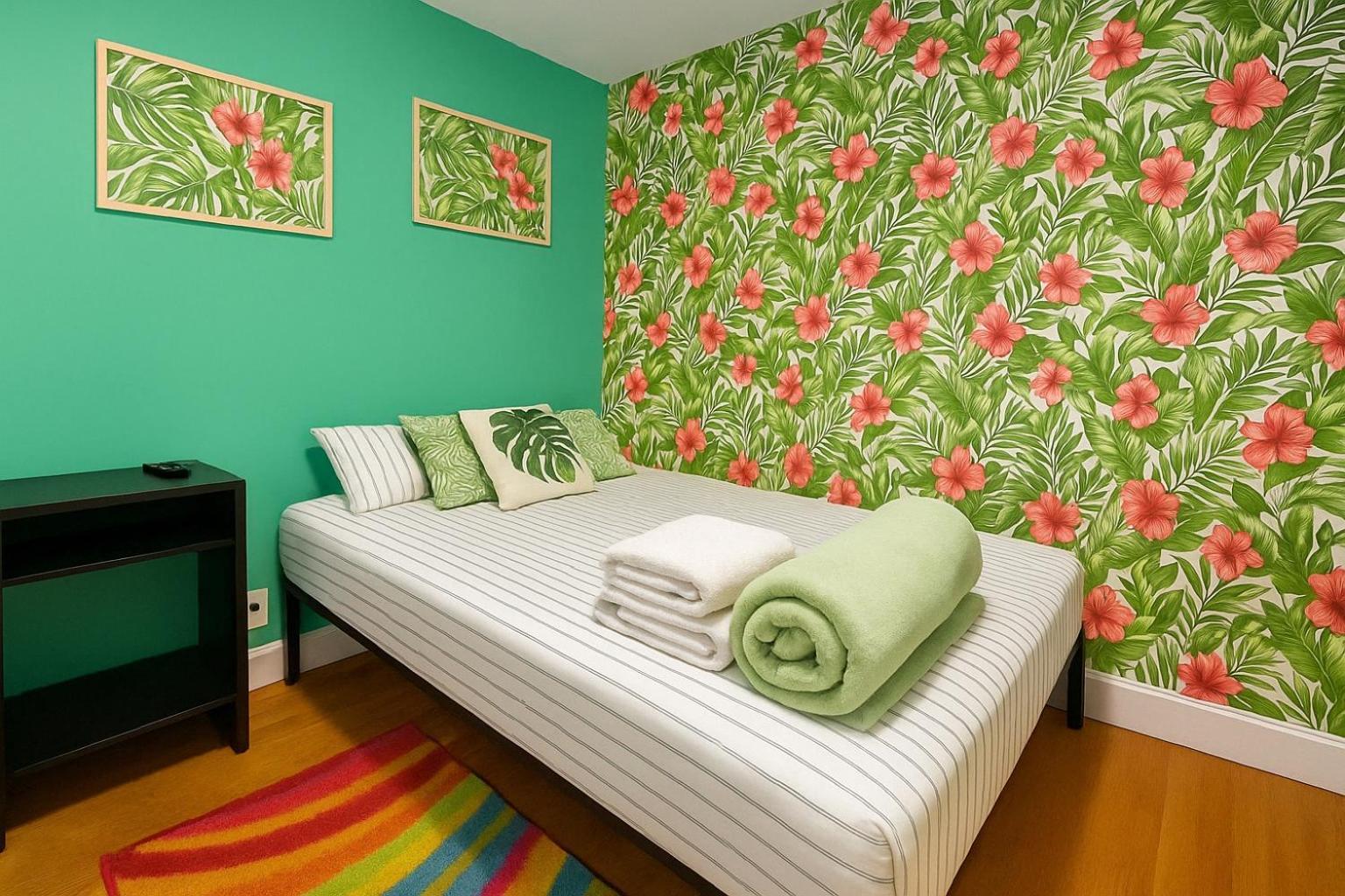 Tropical Comfort Room In Harlem Cozy Stay With Snacks & Style New York Extérieur photo
